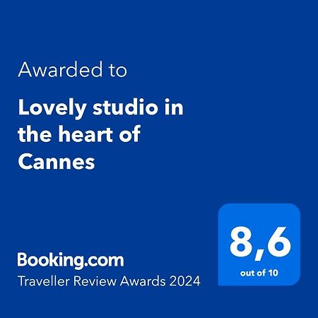 Lovely Studio In The Heart Of Cannes Ngoại thất bức ảnh